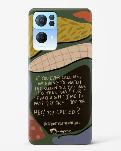 Team Text [doodleodrama] Hard Case Phone Cover (Oppo)