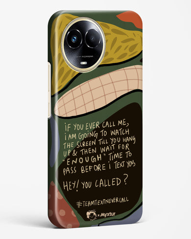 Team Text [doodleodrama] Hard Case Phone Cover (Realme)