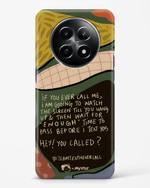 Team Text [doodleodrama] Hard Case Phone Cover (Realme)