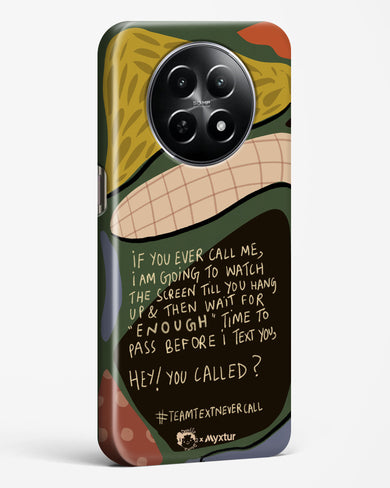 Team Text [doodleodrama] Hard Case Phone Cover (Realme)