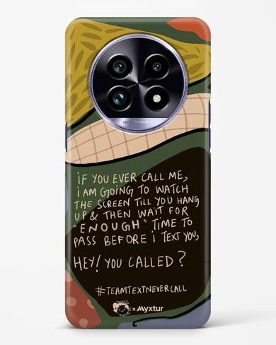 Team Text [doodleodrama] Hard Case Phone Cover (Realme)