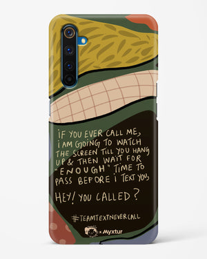 Team Text [doodleodrama] Hard Case Phone Cover (Realme)