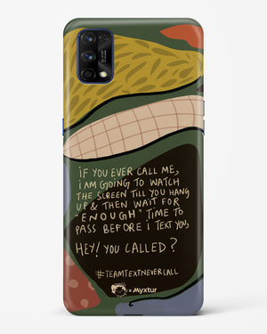 Team Text [doodleodrama] Hard Case Phone Cover (Realme)