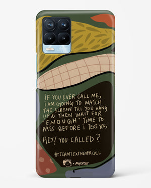 Team Text [doodleodrama] Hard Case Phone Cover (Realme)