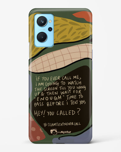 Team Text [doodleodrama] Hard Case Phone Cover (Realme)