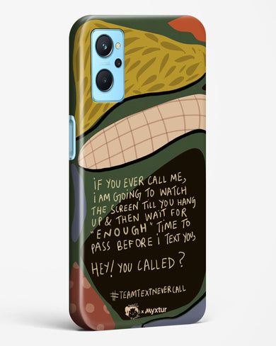 Team Text [doodleodrama] Hard Case Phone Cover (Realme)