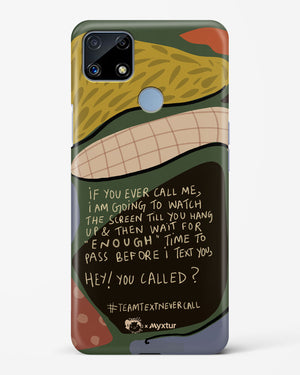 Team Text [doodleodrama] Hard Case Phone Cover (Realme)