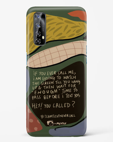 Team Text [doodleodrama] Hard Case Phone Cover (Realme)