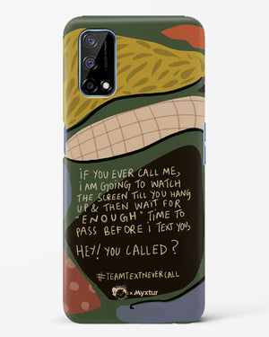 Team Text [doodleodrama] Hard Case Phone Cover (Realme)
