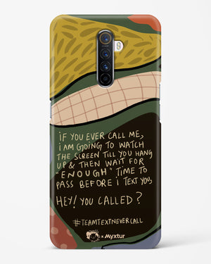 Team Text [doodleodrama] Hard Case Phone Cover (Realme)