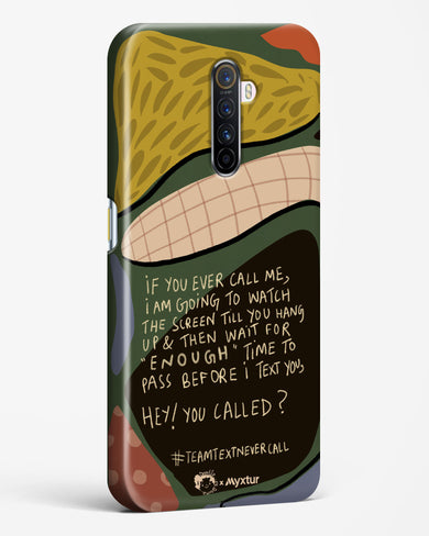 Team Text [doodleodrama] Hard Case Phone Cover (Realme)