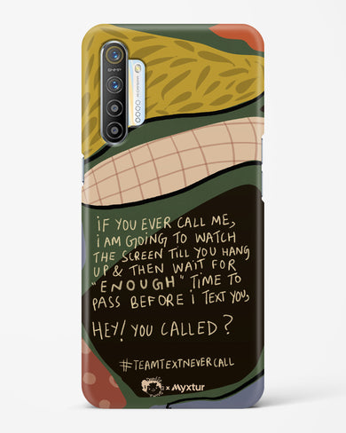 Team Text [doodleodrama] Hard Case Phone Cover (Realme)