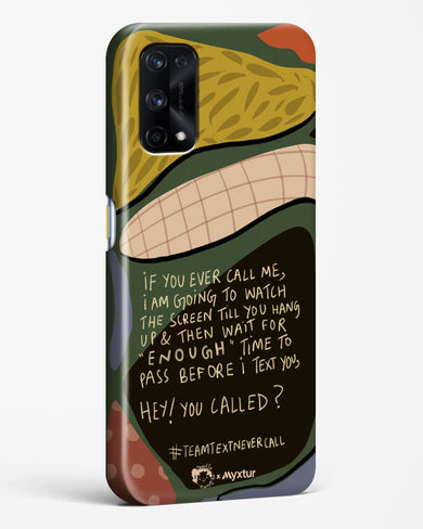 Team Text [doodleodrama] Hard Case Phone Cover (Realme)