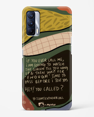 Team Text [doodleodrama] Hard Case Phone Cover (Realme)