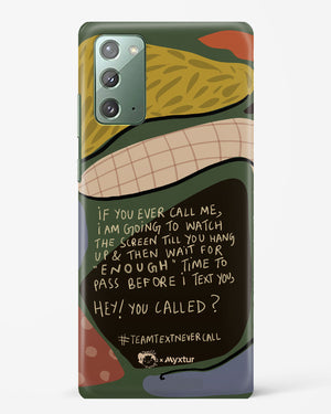 Team Text [doodleodrama] Hard Case Phone Cover (Samsung)