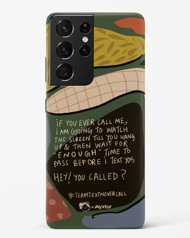 Team Text [doodleodrama] Hard Case Phone Cover (Samsung)