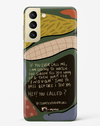 Team Text [doodleodrama] Hard Case Phone Cover (Samsung)