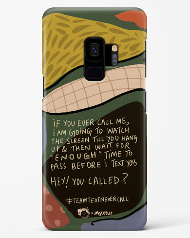Team Text [doodleodrama] Hard Case Phone Cover (Samsung)