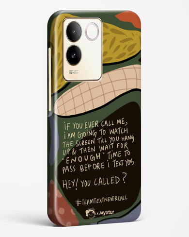Team Text [doodleodrama] Hard Case Phone Cover (Vivo)