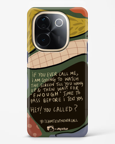 Team Text [doodleodrama] Hard Case Phone Cover (Vivo)