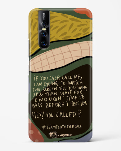 Team Text [doodleodrama] Hard Case Phone Cover (Vivo)