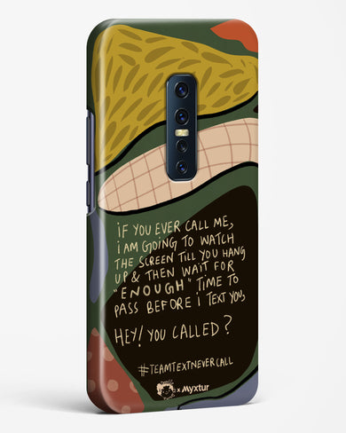 Team Text [doodleodrama] Hard Case Phone Cover (Vivo)