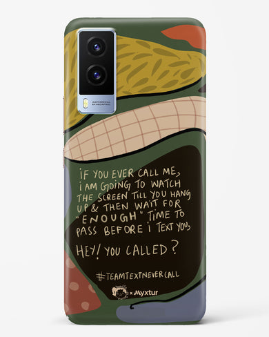 Team Text [doodleodrama] Hard Case Phone Cover (Vivo)