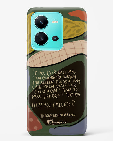 Team Text [doodleodrama] Hard Case Phone Cover (Vivo)