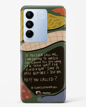 Team Text [doodleodrama] Hard Case Phone Cover (Vivo)