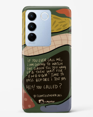 Team Text [doodleodrama] Hard Case Phone Cover (Vivo)