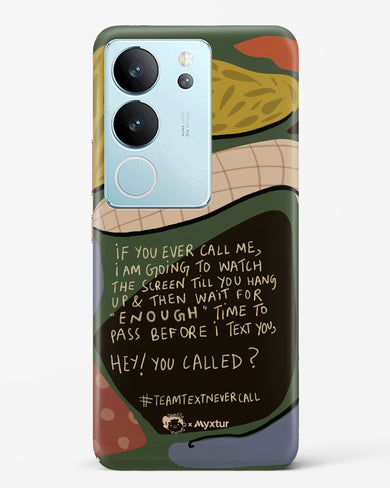 Team Text [doodleodrama] Hard Case Phone Cover (Vivo)