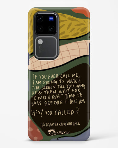 Team Text [doodleodrama] Hard Case Phone Cover (Vivo)