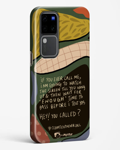 Team Text [doodleodrama] Hard Case Phone Cover (Vivo)