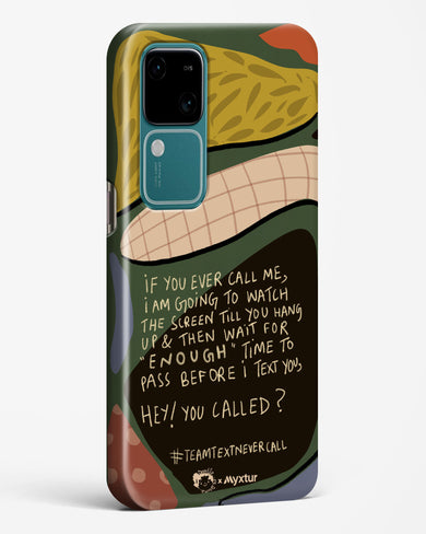 Team Text [doodleodrama] Hard Case Phone Cover (Vivo)