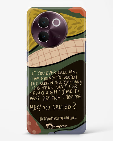 Team Text [doodleodrama] Hard Case Phone Cover (Vivo)