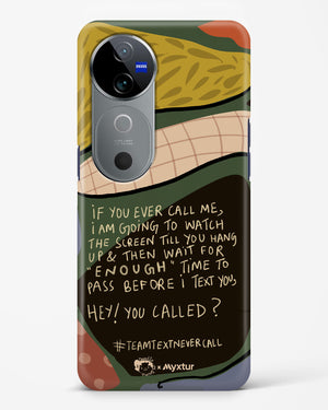 Team Text [doodleodrama] Hard Case Phone Cover (Vivo)