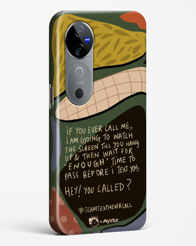 Team Text [doodleodrama] Hard Case Phone Cover (Vivo)