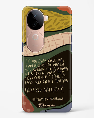 Team Text [doodleodrama] Hard Case Phone Cover (Vivo)