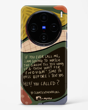 Team Text [doodleodrama] Hard Case Phone Cover (Vivo)