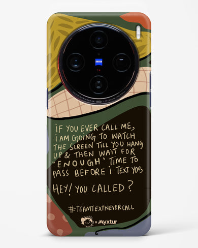 Team Text [doodleodrama] Hard Case Phone Cover (Vivo)