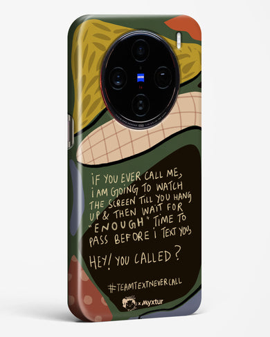 Team Text [doodleodrama] Hard Case Phone Cover (Vivo)