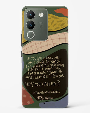 Team Text [doodleodrama] Hard Case Phone Cover (Vivo)