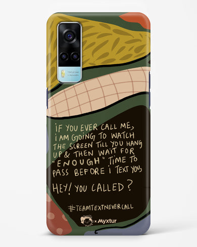 Team Text [doodleodrama] Hard Case Phone Cover (Vivo)