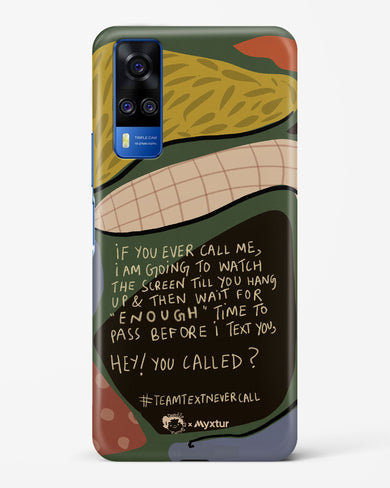 Team Text [doodleodrama] Hard Case Phone Cover (Vivo)