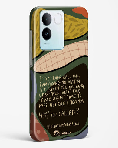 Team Text [doodleodrama] Hard Case Phone Cover (Vivo)