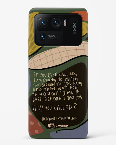 Team Text [doodleodrama] Hard Case Phone Cover (Xiaomi)