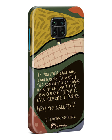 Team Text [doodleodrama] Hard Case Phone Cover (Xiaomi)