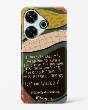 Team Text [doodleodrama] Hard Case Phone Cover (Xiaomi)
