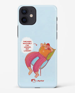 Built for Leisure [Doodle Drama] Hard Case Phone Cover (Apple)