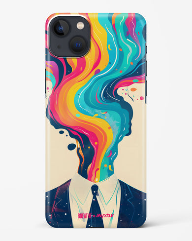 Colour Cascade [BREATHE] Hard Case Phone Cover-(Apple)